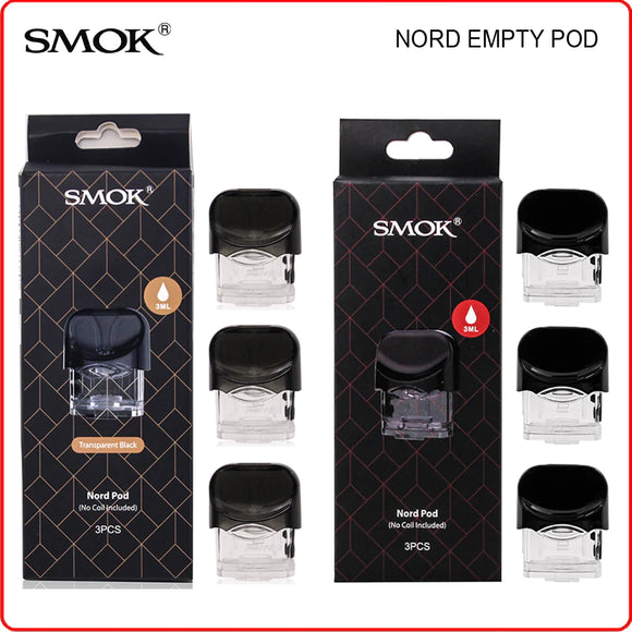 Smok Nord 1 Pod (No Coil) - 3 Pack
