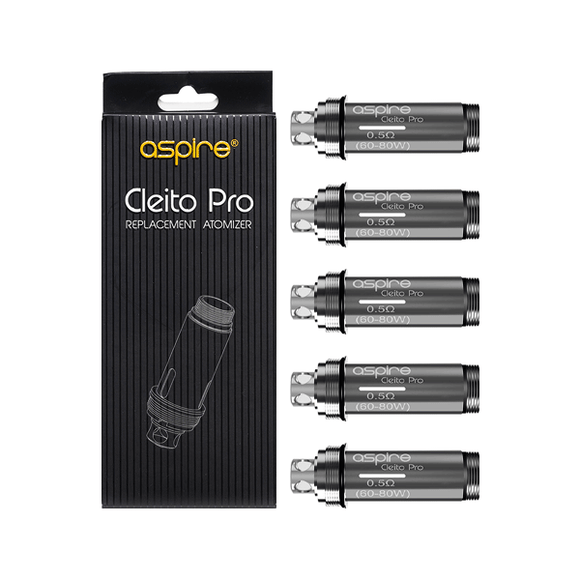 Aspire Cleito Pro Coils 0.5 Ohm - Pack of 5