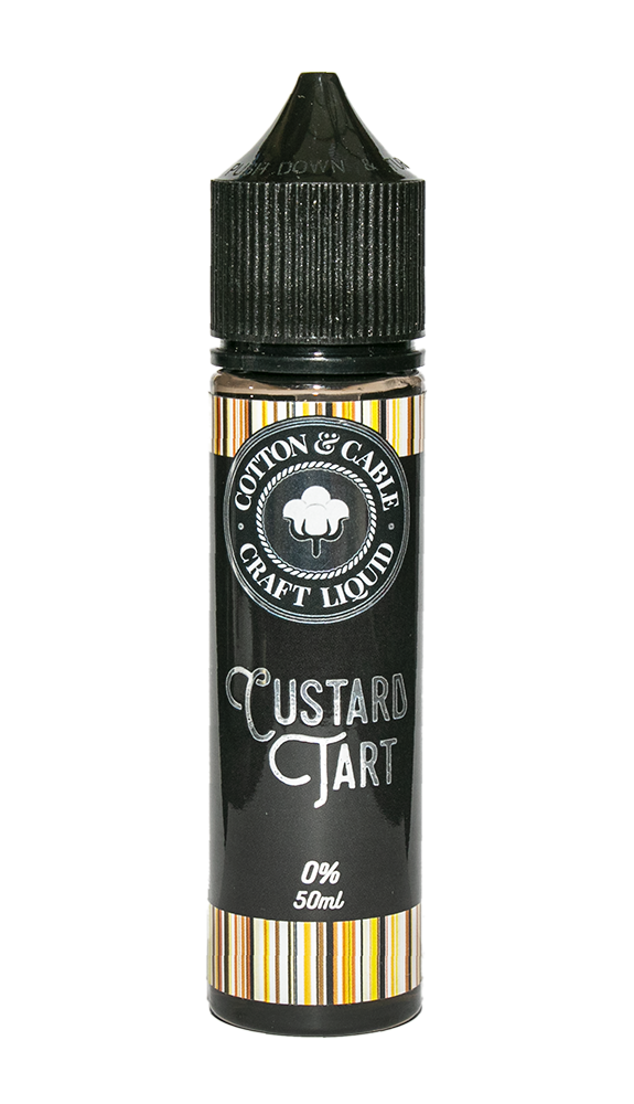 Custard Tart 50ml Shortfill E Liquid by Cotton & Cable
