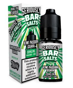 Seriously Bar Salts Kiwi Passion Guava Nic Salt E Liquid