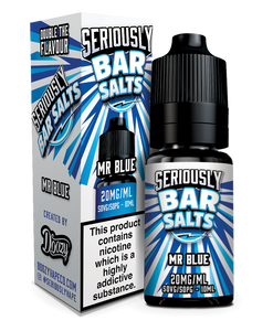 Seriously Bar Salts Mr Blue Nic Salt E Liquid