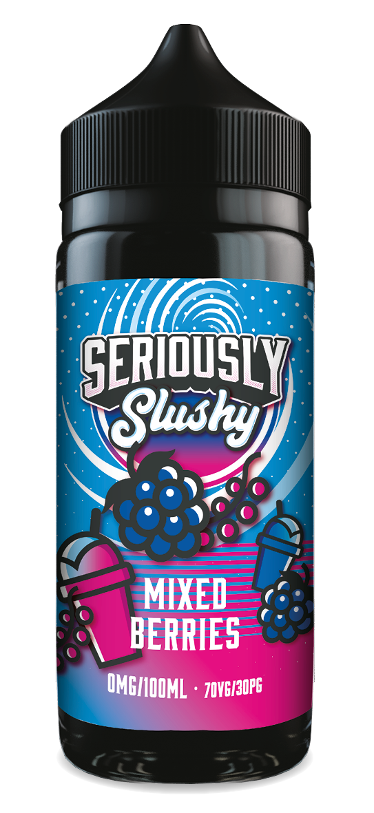 Seriously Slushy Mixed Berries E Liquid 100ml Shortfill
